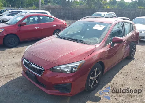 2019 Subaru Impreza 2.0I Premium z USA, uszkodzony, nr VIN 4S3GTAC60K3760085